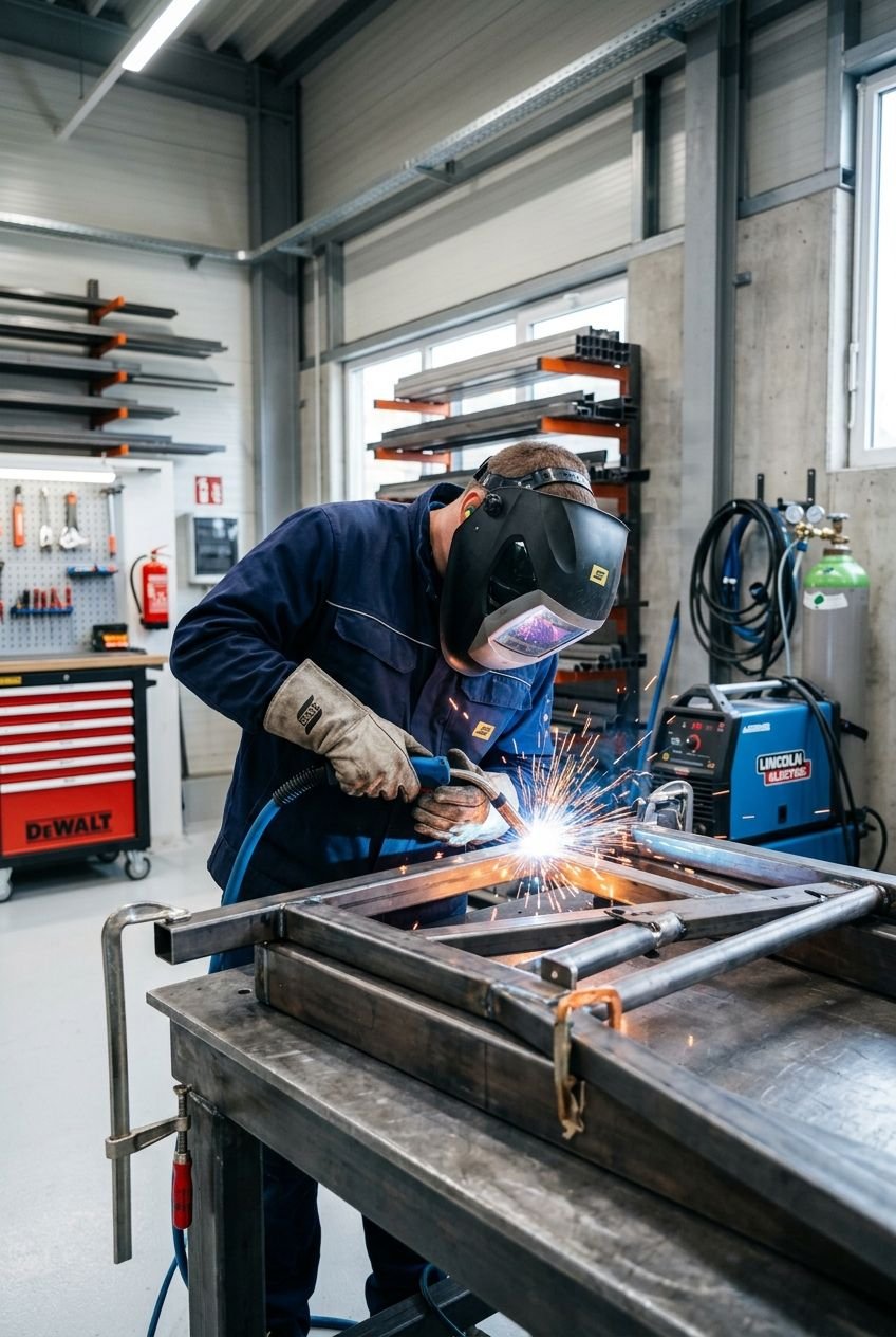 como regular a amperagem certa para soldar cada espessura de metal